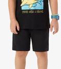 Bermuda Moletom Sarjado Infantil Rovi Kids Preto Bermuda Moletom Sarjado Infantil Rovi Kids Preto