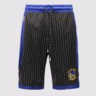 Bermuda NBA Golden State Warriors Logo Azul e Preta