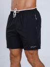 Bermuda Ocean Bravo Preto com Off White Bermuda Ocean Bravo Preto com Off White