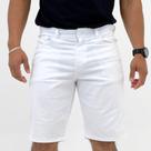 Bermuda Ouzzare Slim em Sarja Masculina Bermuda Ouzzare Slim em Sarja Masculina