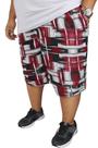 Bermuda Plus Size Estampada Tactel HF - Verão Casual