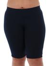 Bermuda Plus Size Feminina Ciclista Fitness Marinho
