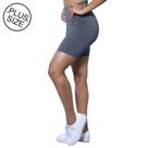 Bermuda Plus Size Heide Ribeiro Legging Suplex Basic