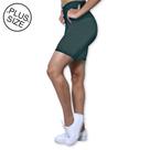 Bermuda Plus Size Heide Ribeiro Legging Suplex Basic