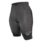 Bermuda Poker Ciclista com bolso Gel Max Comfort Feminina - Preto/Rosa