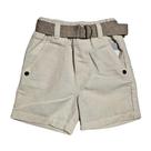 Bermuda roupa para Batizado Menino social linho off white