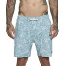 Bermuda RVCA Exotica Elastic 18" SM25 Masculina Multi Cores