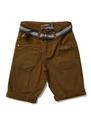 Bermuda Sarja Color Infantil Do 4 Ao 8