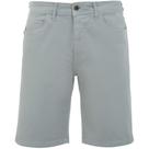Bermuda Sarja Individual Concept In24 Cinza Claro Masculino