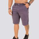 Bermuda Sarja Masculina Brim Encorpado com Cós Detalhado Casual
