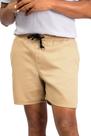 Bermuda Sarja Masculina Mauricinho Casual Acima do Joelho com Cordão e Acabamento Premium