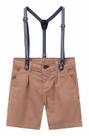Bermuda sarja sport chic masc. c/ suspensório bf23091
