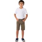 Bermuda sarja verde militar mania kids Bermuda sarja verde militar mania kids