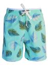 Bermuda Short Floral Infantil Tactel Estampado com Elastano
