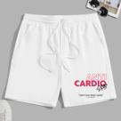 Bermuda Short Moletom Anti Cardio Maromba Academia Treino Algodão