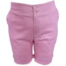 Bermuda Social Feminina de Linho com Elástico no Cós Plus Size Raio de Luz Bermuda Social Feminina de Linho com Elástico no Cós Plus Size Raio de Luz