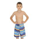 Bermuda Surf Infantil - Orange Stripes