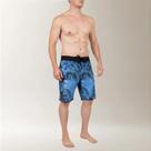 Bermuda Surf Masculina Estampa Flor Terra Marinho