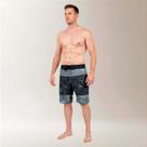 Bermuda Surf Masculina Estampa Smoke Flower Preto Bermuda Surf Masculina Estampa Smoke Flower Preto