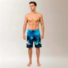 Bermuda Surf Masculina Estampada Breeze Nature Azul