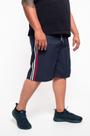 Bermuda Tactel Plus Size Short Masculino Bolso Traseiro