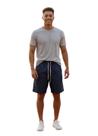 Bermuda Tactel Reforçada Masculina Com Elástico e Bolsos