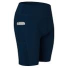Bermuda Unissex Uv+50 Ciclismo Fitness Com Bolso Mtb