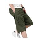 Bermudas Cargo Casuais De Verão Para Homens plus Size, Respiráveis, De Algodão, Para Trabalho E