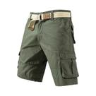 Bermudas Cargo Masculinas plus Size De Algodão Casuais Para Golfe, Corrida E Academia