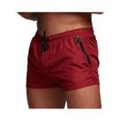 Bermudas De Praia Masculinas De Verão Com Forro De Malha, Roupa De Banho Esportiva 2025