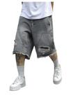 Bermudas jeans BEAUDRM Y2k Baggy Jorts para homens Bermudas jeans BEAUDRM Y2k Baggy Jorts para homens
