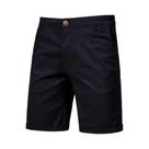 Bermudas Masculinas 100% Algodão Com Cintura Elástica Para O Verão, 10 Cores, Casuais, Para