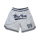 Bermudas Masculinas De Basquete Listradas De Secagem Rápida, Confortáveis E Casuais Para O Verão,
