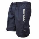 Bermudas Masculinas De Ciclismo De Secagem Rápida Com Cintura Elástica, Bolsos Múltiplos E Caimento