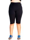 Bermudas Plus Size Wolfox Academia Ou Dia A Dia Cintura Alta Feminina