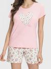 Bermudoll Mensageira Da Paz 033440 Feminino Happy Meia Malha T. M/GG Bermudoll Mensageira Da Paz 033440 Feminino Happy Meia Malha T. M/GG
