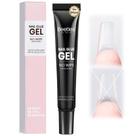 Besouros de gel de cola para unhas, 20 g, sólidos, sem limpeza, de longa duração