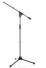 Bespeco MS11 EVO Pedestal Suporte Microfone Tripé Girafa Contrapeso - Made in Italy