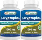 Best Naturals L-Triptófano 1000 mg, Paquete de 120 Tabletas Best Naturals L-Triptófano 1000 mg, Paquete de 120 Tabletas