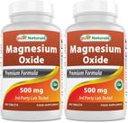 Best Naturals Óxido de Magnésio 500 mg 360 Comprimidos