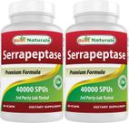 Best Naturals Serrapeptase 40000 SPUs 90 Cápsulas Vegetarianas (Pack com 2) Best Naturals Serrapeptase 40000 SPUs 90 Cápsulas Vegetarianas (Pack com 2)