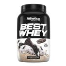 Best Whey Protein Sabor Cookies & Cream 900g Atlhetica Nutrition