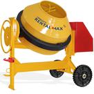 Betoneira 400 litros com motor monofásico 2 hp com kit elétrico de segurança Rental Max (220V)