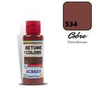 Betume Acrilex Color 60ml 534 Cobre Betume Acrilex Color 60ml 534 Cobre
