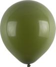 Bexiga Balões Liso Redondo Nº 9 Verde Militar - 50 Unid Bexiga Balões Liso Redondo Nº 9 Verde Militar - 50 Unid