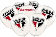 Bexiga Balões Tema Nº 09 São Paulo Tricolor Branco - 25 Unid Bexiga Balões Tema Nº 09 São Paulo Tricolor Branco - 25 Unid