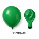 Bexigas Verdes 9 polegadas