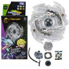 Beyblade Burst Com Lançador Adesivos Plástico e Metal Top