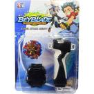 Beyblade Burst: Xeno Xcalibur + Lançador + Grip Suporte - Storm Gyro