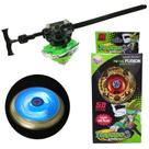 Beyblade Luz Led 5D Pião Tornado Speed Top + Lançador Beyblade Luz Led 5D Pião Tornado Speed Top + Lançador